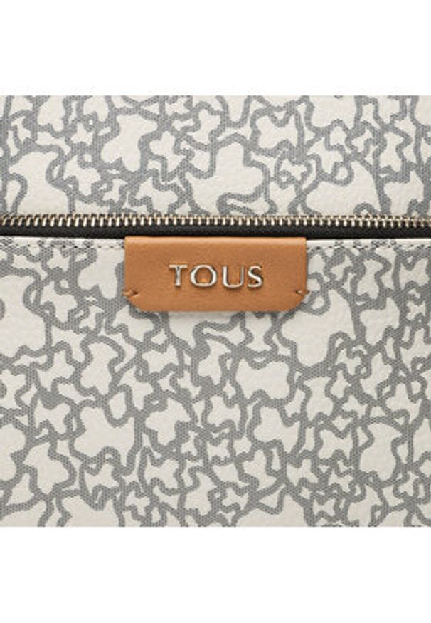 Tous - TOUS Plecak Mochila K Mini 2001037543 Biały. Kolor: biały. Materiał: skóra