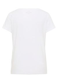 Mustang T-Shirt Alma 1016748 Biały Regular Fit. Kolor: biały. Materiał: bawełna