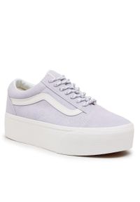 Tenisówki Vans Old Skool Stac VN0A7Q5MSQT1 Misty Rose. Kolor: fioletowy. Materiał: skóra, zamsz. Model: Vans Old Skool #1