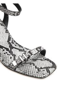 MICHAEL Michael Kors Sandały Darrington 40S5DTMS1E Biały. Kolor: biały. Materiał: skóra #5