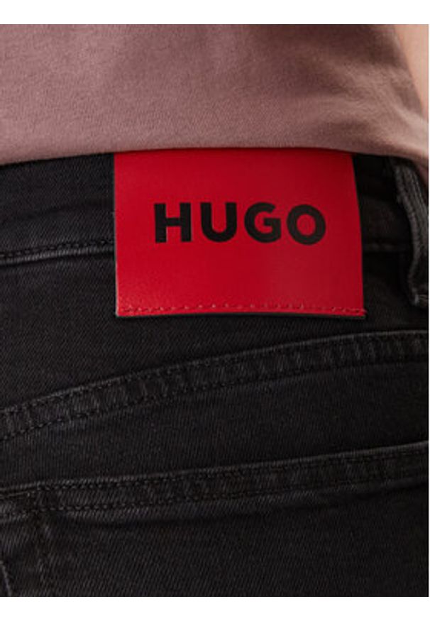 Hugo - HUGO Jeansy 50555179 Szary Regular Fit. Kolor: szary