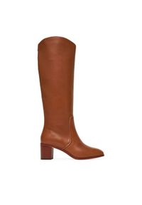 Lauren Ralph Lauren - LAUREN RALPH LAUREN Kozaki Charly Bo Tal 802974388001 Brązowy. Kolor: brązowy. Materiał: skóra #1