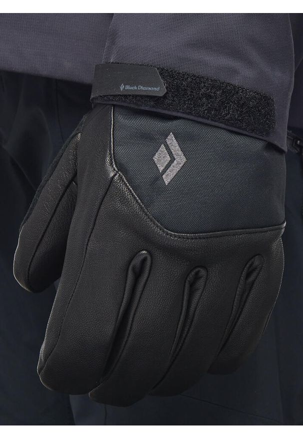 Rękawiczki wodoodporne damskie Black Diamond Legend Gloves. Kolor: czarny