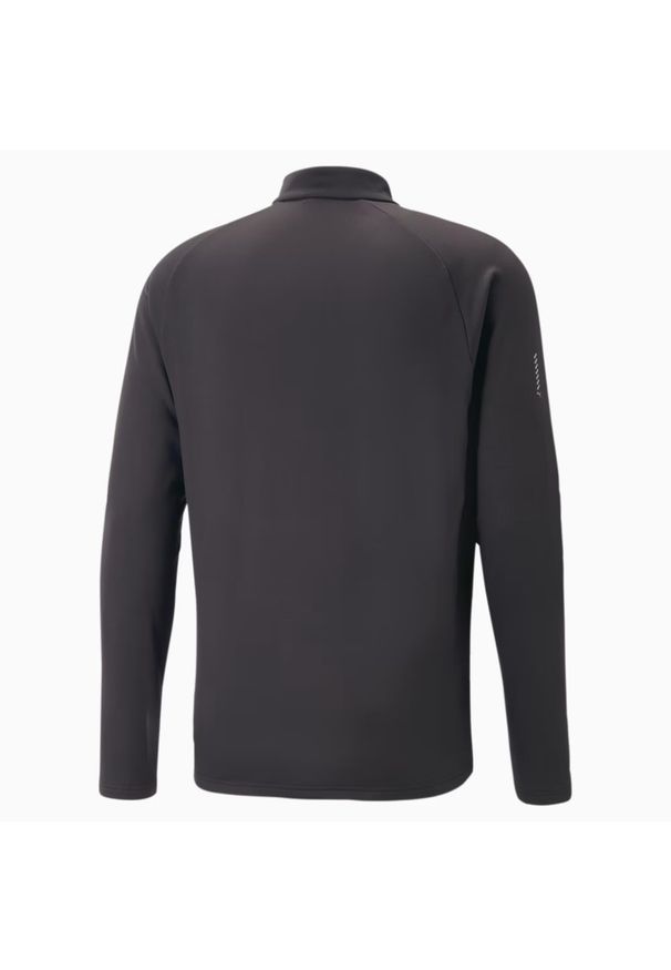 Bluza Męska Puma Run Cloudspun Knit 1/2 Zip. Kolor: czarny. Materiał: materiał. Sport: bieganie