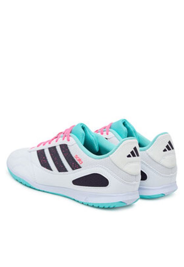 Adidas - adidas Buty do piłki nożnej Super Sala Competition 3 JR5397 Biały. Kolor: biały. Materiał: materiał