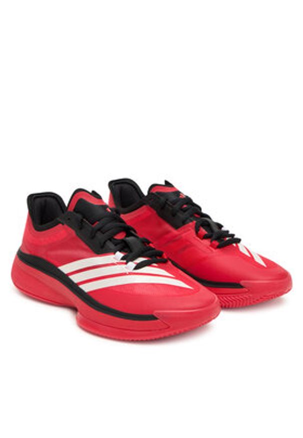Adidas - adidas Buty do koszykówki adizero Select 2.0 Low Trainers JR8273 Czerwony. Kolor: czerwony. Materiał: materiał. Sport: koszykówka