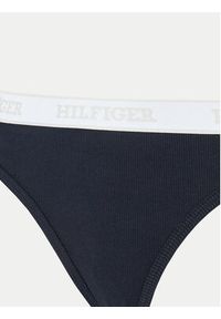 TOMMY HILFIGER - Tommy Hilfiger Stringi UW0UW05539 Granatowy. Kolor: niebieski. Materiał: bawełna