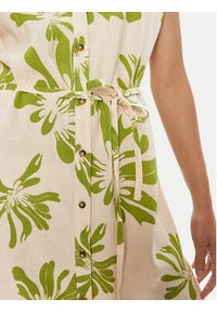 JDY Sukienka koszulowa Palermo 15326474 Beżowy Regular Fit. Kolor: beżowy. Materiał: wiskoza. Typ sukienki: koszulowe #3