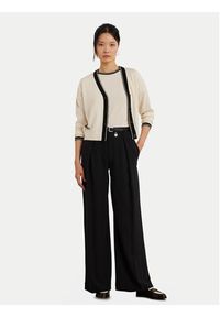 Lauren Ralph Lauren - LAUREN RALPH LAUREN Sweter 200963659001 Écru Relaxed Fit. Materiał: bawełna