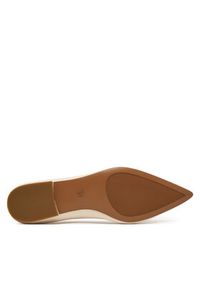 Lauren Ralph Lauren - LAUREN RALPH LAUREN Baleriny 802P06376003 Biały. Kolor: biały. Materiał: skóra #4