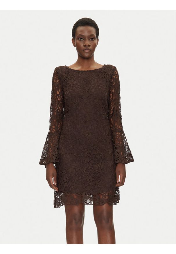 Bruuns Bazaar Sukienka koktajlowa Sago Xia BBW4517 Czarny Regular Fit. Kolor: czarny. Materiał: syntetyk. Styl: wizytowy