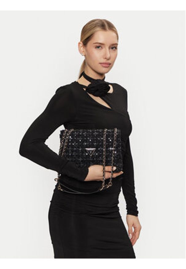 Guess Torebka HWBB87 48200 Czarny. Kolor: czarny