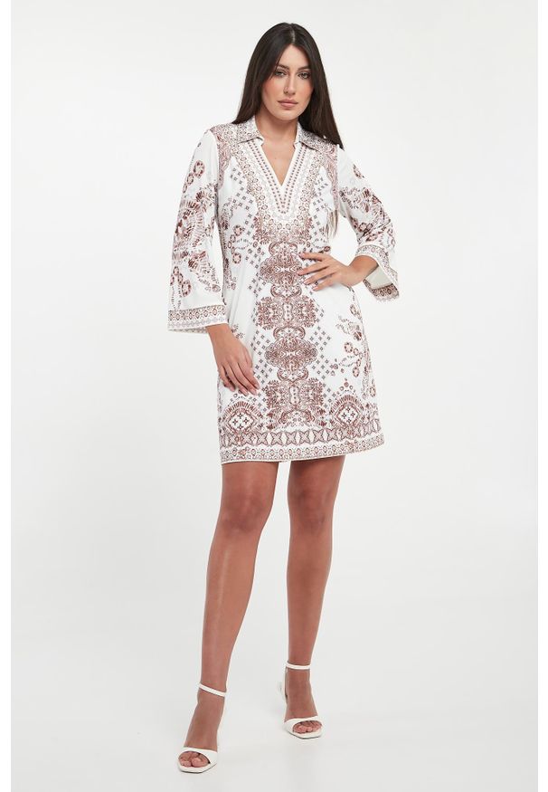 Hale bob - Sukienka mini we wzory HALE BOB. Długość: mini