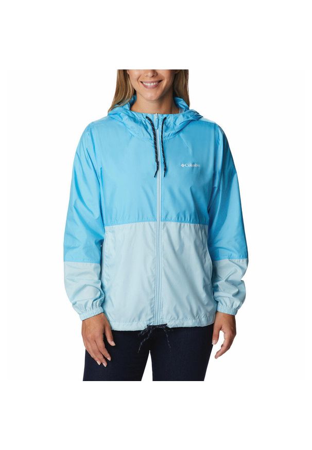 columbia - Kurtka Przejściowa Damska Columbia Flash Forward Windbreaker. Kolor: niebieski