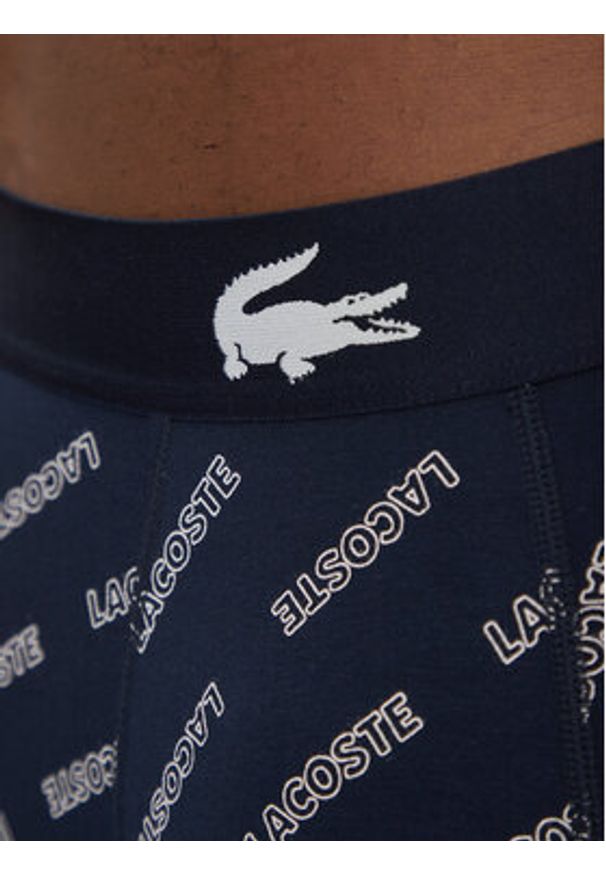 Lacoste Komplet 3 par bokserek 5H1288 Kolorowy. Materiał: bawełna. Wzór: kolorowy