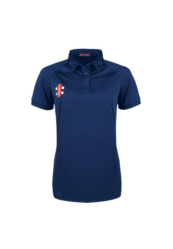 GRAY-NICOLLS - Damska koszulka polo Gray-Nicolls Matrix V2. Typ kołnierza: polo. Kolor: niebieski