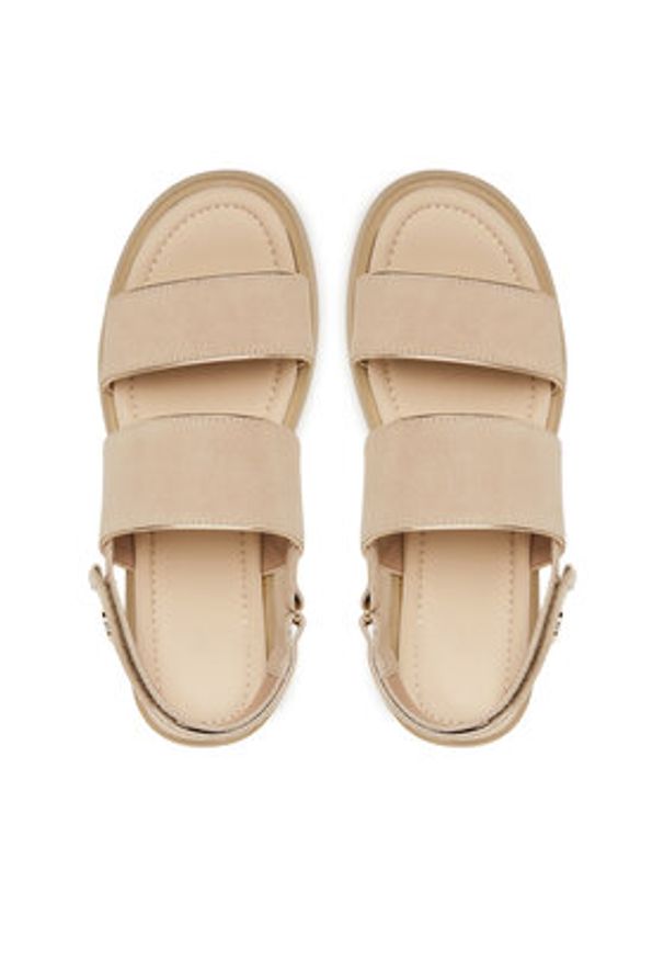 Liu Jo Sandały Amber 01 SA5187 PX002 Beżowy. Kolor: beżowy. Materiał: zamsz, skóra