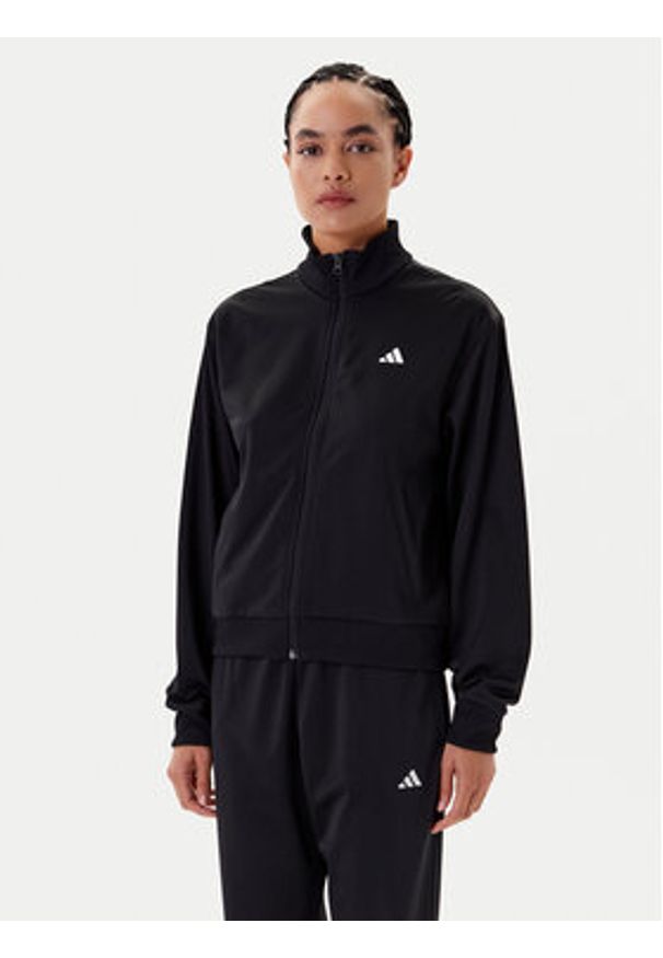 Adidas - adidas Dres Essentials Feel Cozy JD4475 Czarny Regular Fit. Kolor: czarny. Materiał: syntetyk