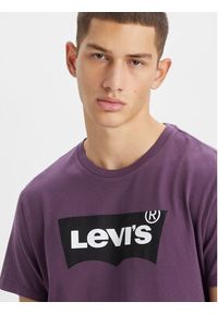 Levi's® T-Shirt Classic Graphic Tee 224911193 Fioletowy Regular Fit. Kolor: fioletowy #9