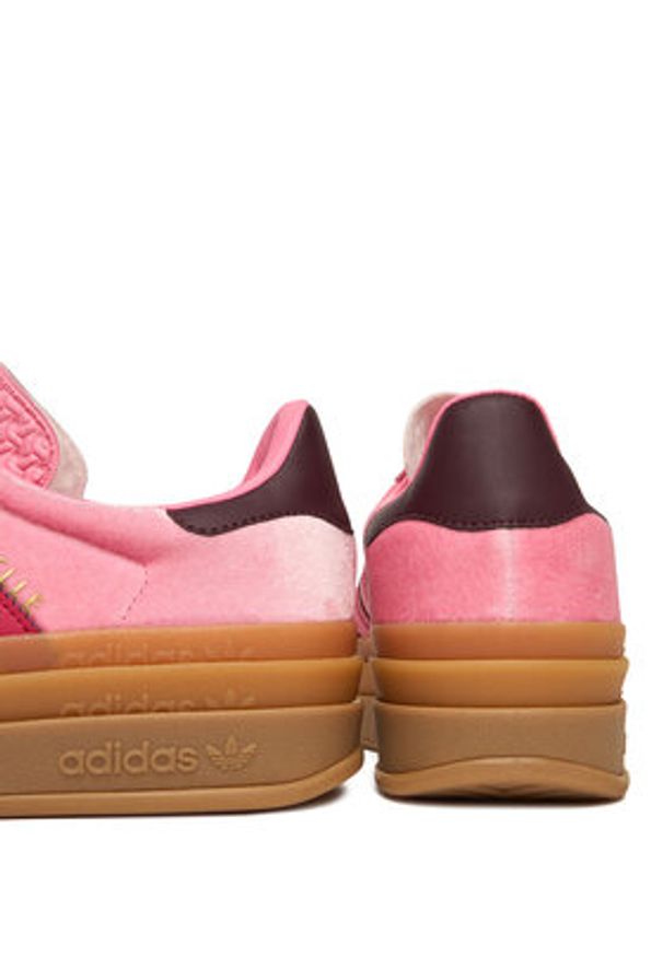 Adidas - adidas Sneakersy Gazelle Bold JR5964 Różowy. Kolor: różowy. Materiał: skóra, zamsz. Model: Adidas Gazelle