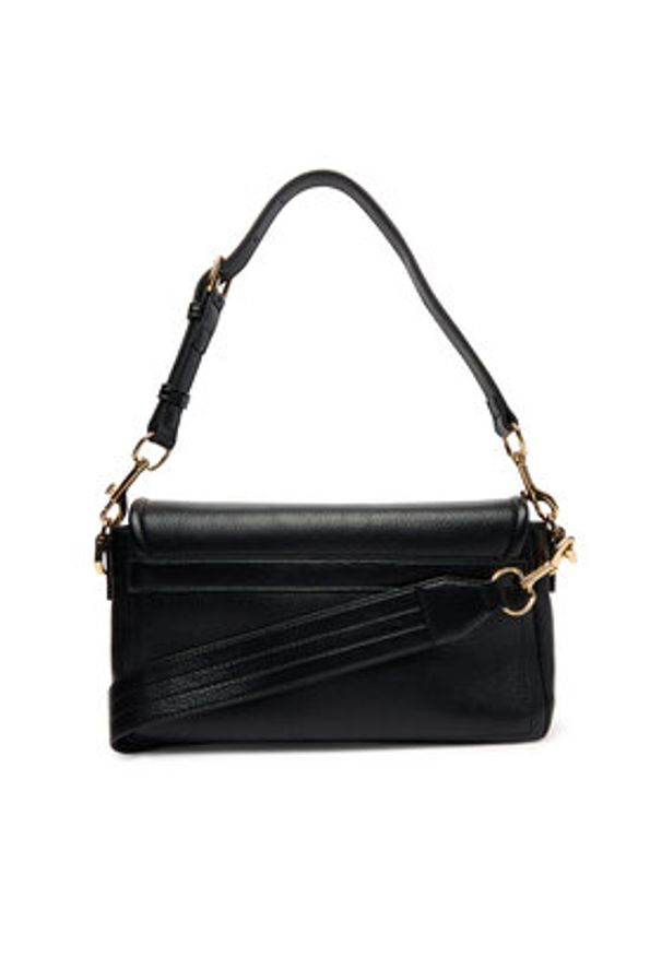 Love Moschino - LOVE MOSCHINO Torebka JC4086PP1NLI0000 Czarny. Kolor: czarny. Materiał: skórzane