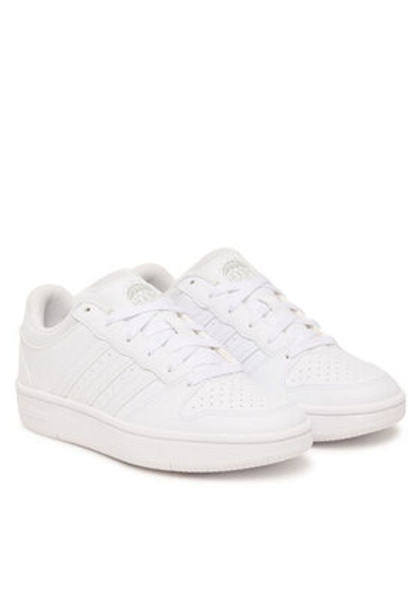 Adidas - adidas Sneakersy Hoops Classic J KH8913 Biały. Kolor: biały. Materiał: skóra