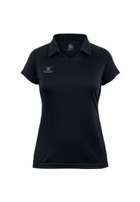 GILBERT - Damska koszulka polo Gilbert Eclipse. Typ kołnierza: polo. Kolor: czarny #1