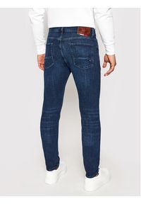 TOMMY HILFIGER - Tommy Hilfiger Jeansy Bleecker MW0MW15599 Granatowy Slim Fit. Kolor: niebieski