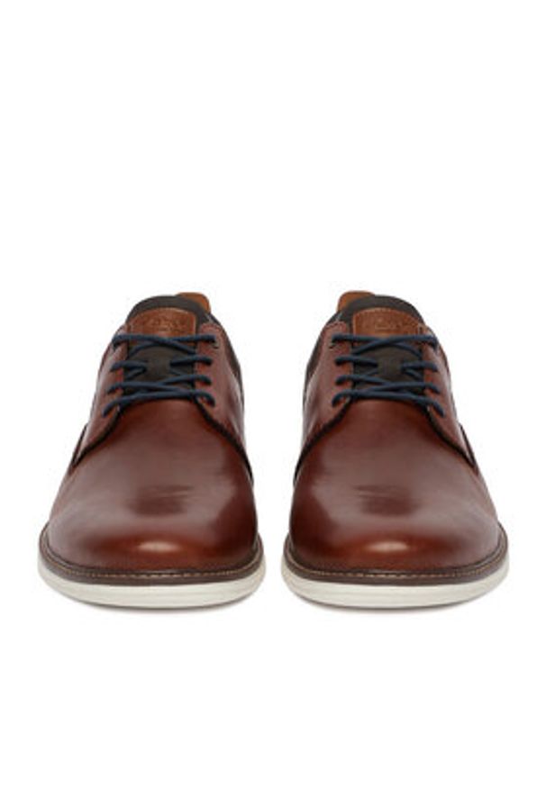 Rieker Półbuty 14405-24 Brązowy. Kolor: brązowy. Materiał: skóra