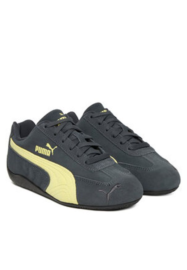 Puma Sneakersy Speedcat Og Jr 401698 17 Szary. Kolor: szary. Materiał: skóra, zamsz