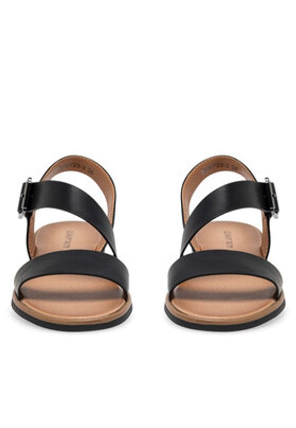 Jenny - JENNY Sandały DARI WS250723-3 Czarny. Kolor: czarny. Materiał: syntetyk