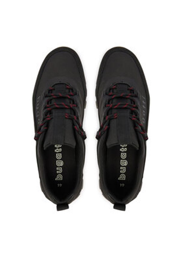 Bugatti Sneakersy 323-A0B01-5055-1010 Czarny. Kolor: czarny. Materiał: skóra, nubuk