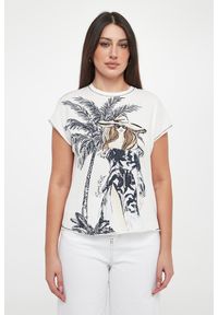 Sportalm - T-shirt damsk iz nadrukiem SPORTALM. Wzór: nadruk #3