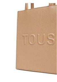 Tous - TOUS Torebka MINI BOLSO POP TOUS BRENDA 2002105943 Beżowy. Kolor: beżowy. Materiał: skórzane #4