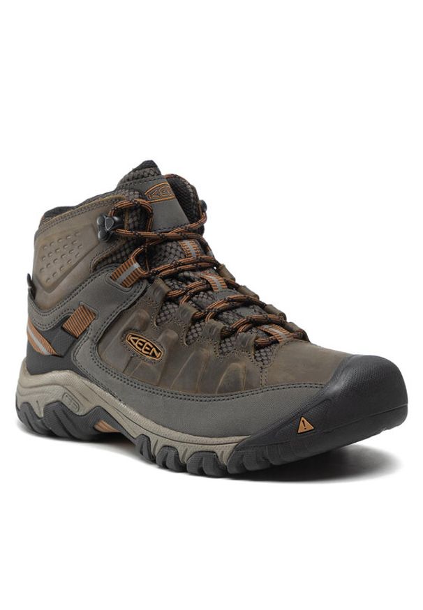 keen - Keen Trekkingi Targhee III Mid Wp 1017787 Zielony. Kolor: zielony. Materiał: skóra, nubuk. Sport: turystyka piesza