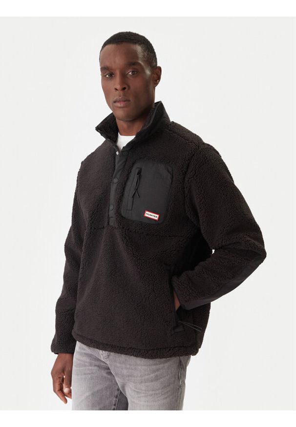 Hunter Polar Athol HARM0017252 Czarny Regular Fit. Kolor: czarny. Materiał: syntetyk