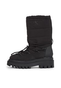 Calvin Klein Jeans Śniegowce Flatform Snow Boot Nylon Wn YW0YW01146 Czarny. Kolor: czarny. Materiał: nylon #5
