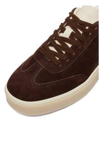 Gino Rossi - GINO ROSSI Sneakersy EO-GRW03 Brązowy. Kolor: brązowy. Materiał: zamsz, skóra #3