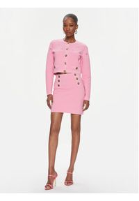 Pinko Kardigan Ciliegio 102881 A1LK Różowy Regular Fit. Kolor: różowy. Materiał: syntetyk, wiskoza #5