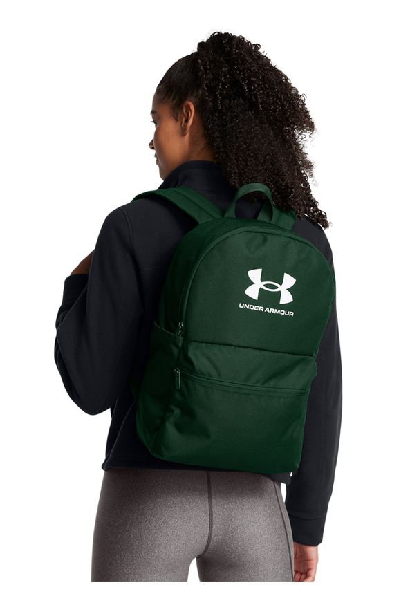 Plecak miejski uniseks Under Armour UA Loudon Lite Backpack - oliwkowy/khaki. Kolor: brązowy, wielokolorowy, oliwkowy. Materiał: poliester