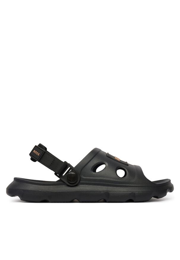 Sandały BOSS. Kolor: czarny