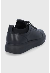GOE Buty kolor czarny. Nosek buta: okrągły. Zapięcie: sznurówki. Kolor: czarny. Materiał: guma #4