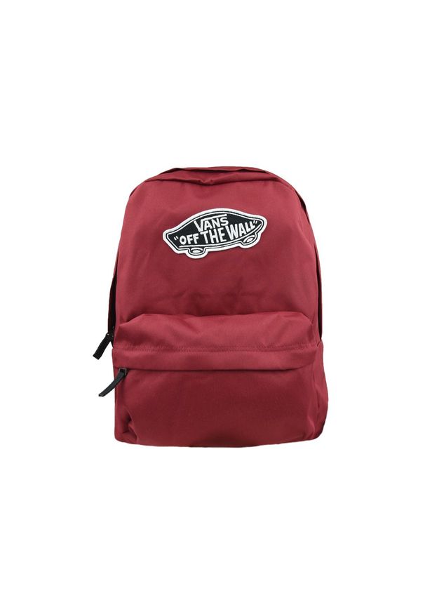 Vans Realm Backpack VN0A3UI61OA1. Kolor: czerwony. Materiał: poliester