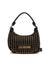 Love Moschino - LOVE MOSCHINO Torebka JC4058PP1LLH100A Czarny. Kolor: czarny. Materiał: skórzane #1