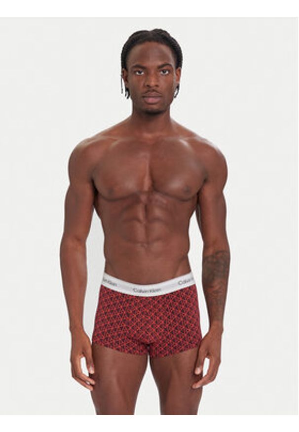 Calvin Klein Underwear Komplet bokserek LV00NB4564 Kolorowy. Materiał: bawełna. Wzór: kolorowy