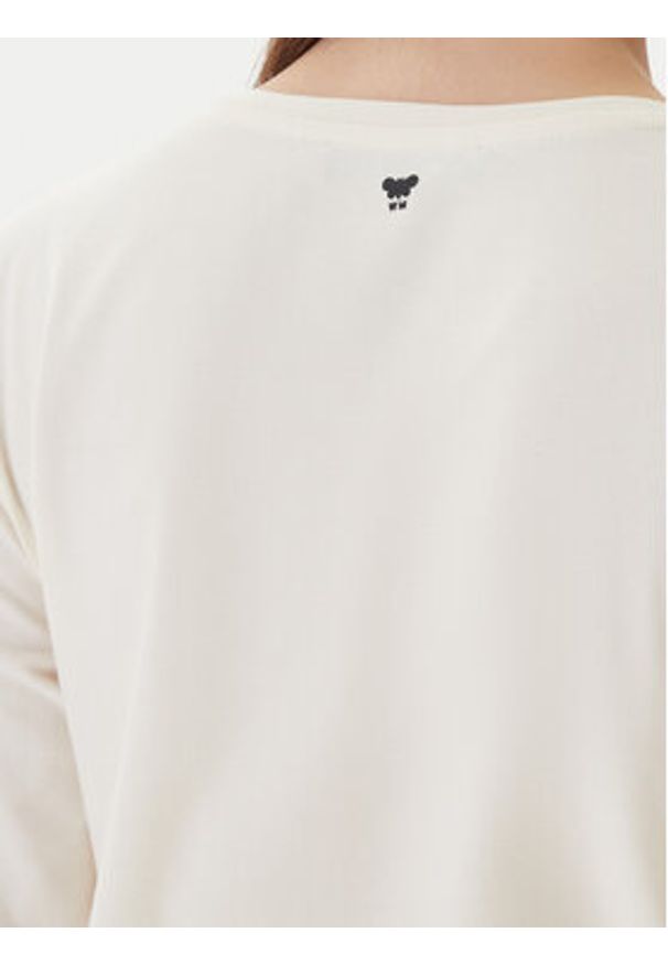 Weekend Max Mara Bluzka Renoir 2525946032 Écru Regular Fit. Materiał: bawełna