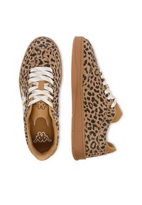 Kappa Sneakersy CEO-FC-24880J Brązowy. Kolor: brązowy. Materiał: zamsz, skóra #8