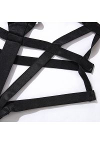 Intica - Body z elastycznym materiałem i szerokimi pasami na wieczorne wyjścia Calida. Kolor: czarny. Materiał: materiał #3