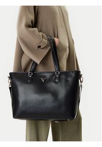 Guess Torba Norom Travel TWSN90 91024 Czarny. Kolor: czarny. Materiał: skóra