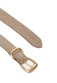 Calvin Klein Pasek Damski 2Piece Suede Strap 25Mm LV04F7065G Beżowy. Kolor: beżowy. Materiał: skóra, zamsz #3